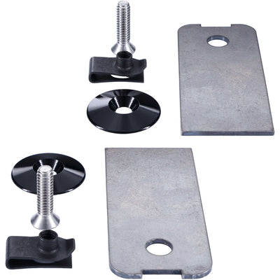Black Fender Washer Kit (10 Pack) <br>Universal