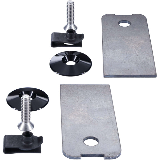 Black Fender Washer Kit (10 Pack) <br>Universal