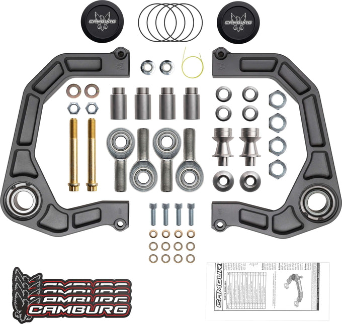 KINETIK V2 Performance Billet Uniball Upper Arms <br>21-25 Ford Bronco