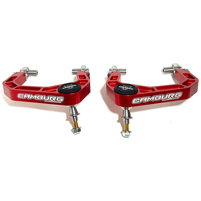 KINETIK V2 Performance Billet Uniball Upper Arms (RED) <br>21-25 Ford Bronco