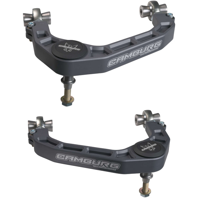KINETIK V2 Performance Billet Uniball Upper Arms - Grey <br>04-20 Ford F-150