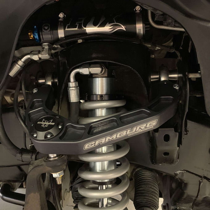 KINETIK V2 Performance Billet Uniball Upper Arms - Grey <br>04-20 Ford F-150