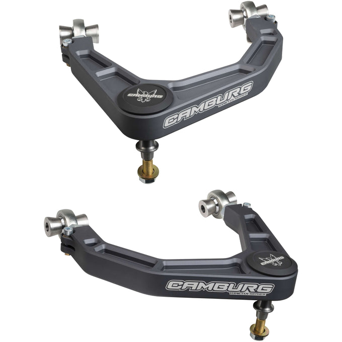 KINETIK V2 Performance Billet Uniball Upper Arms - Grey <br>17-25 Ford F-150