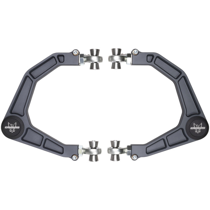 KINETIK V2 Performance Billet Uniball Upper Arms - Grey <br>17-25 Ford F-150