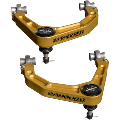 KINETIK Performance Billet Upper Arms (Gold) <br>17-20 Ford F-150