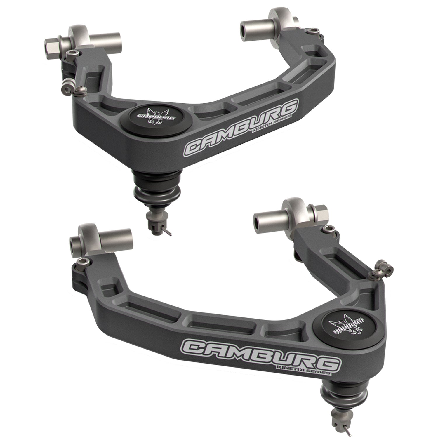 KINETIK Performance Billet Upper Arms (Gray) <br>24-25 Ford Ranger