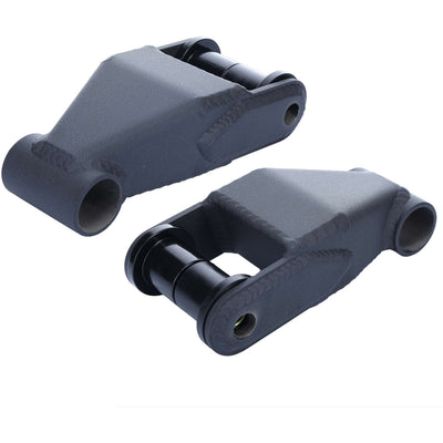 Extended Length MIG Shackles (1.50 in. Lift) <br>99-18 Chevy Silverado, GMC Sierra 1500