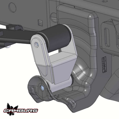 Extended Length TIG Shackles (1.50 in. Lift) <br>99-18 Chevy Silverado, GMC Sierra 1500