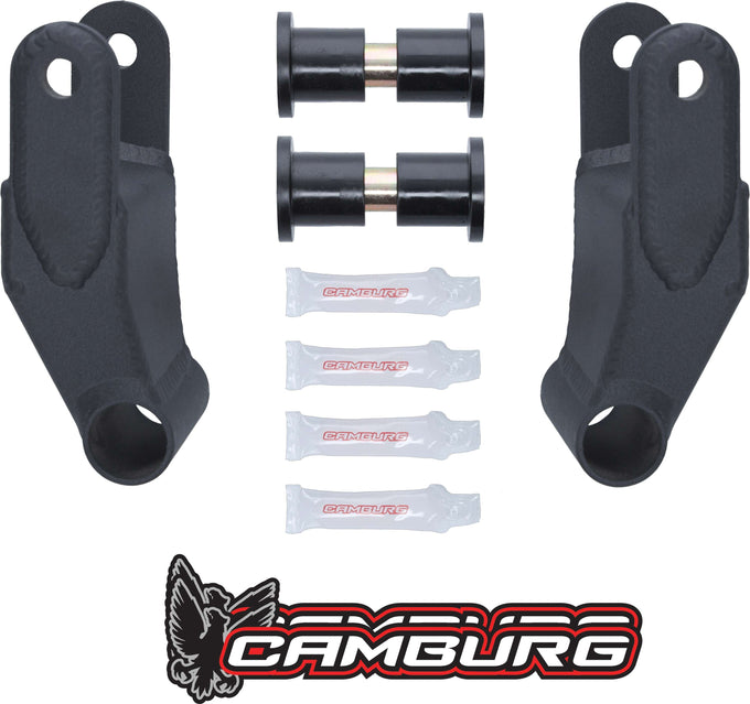 Extended Length MIG Shackles (1.50 in. Lift) <br>80-96, 04-14 Ford F-150