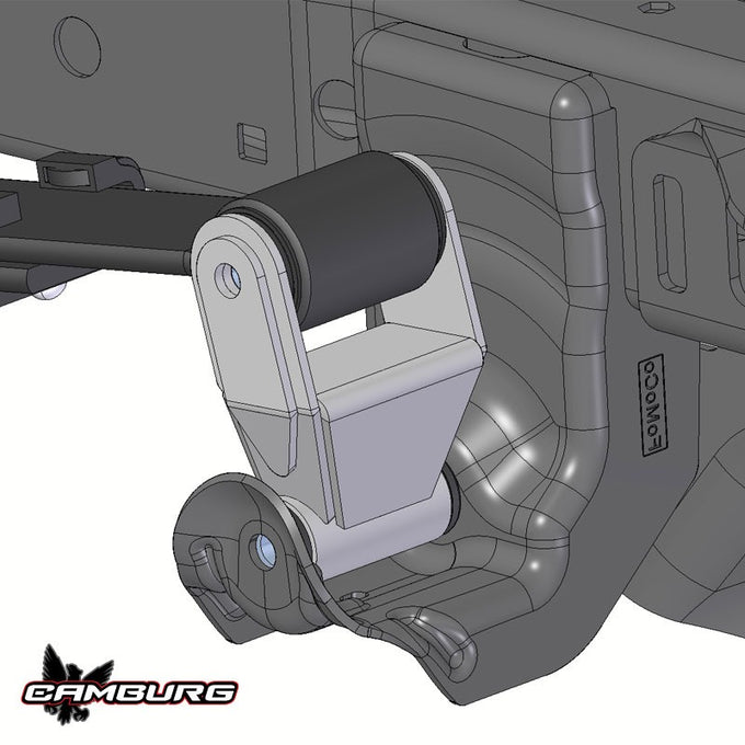 Stock Length MIG Shackles <br>04-14 Ford F-150