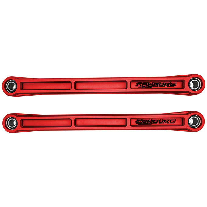 KINETIK Series Rear Billet Trailing Arm Kit - Red <br>21-25 Ford Bronco