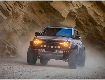 KINETIK Series Rear Billet Trailing Arm Kit - Blue <br>22-25 Ford Bronco