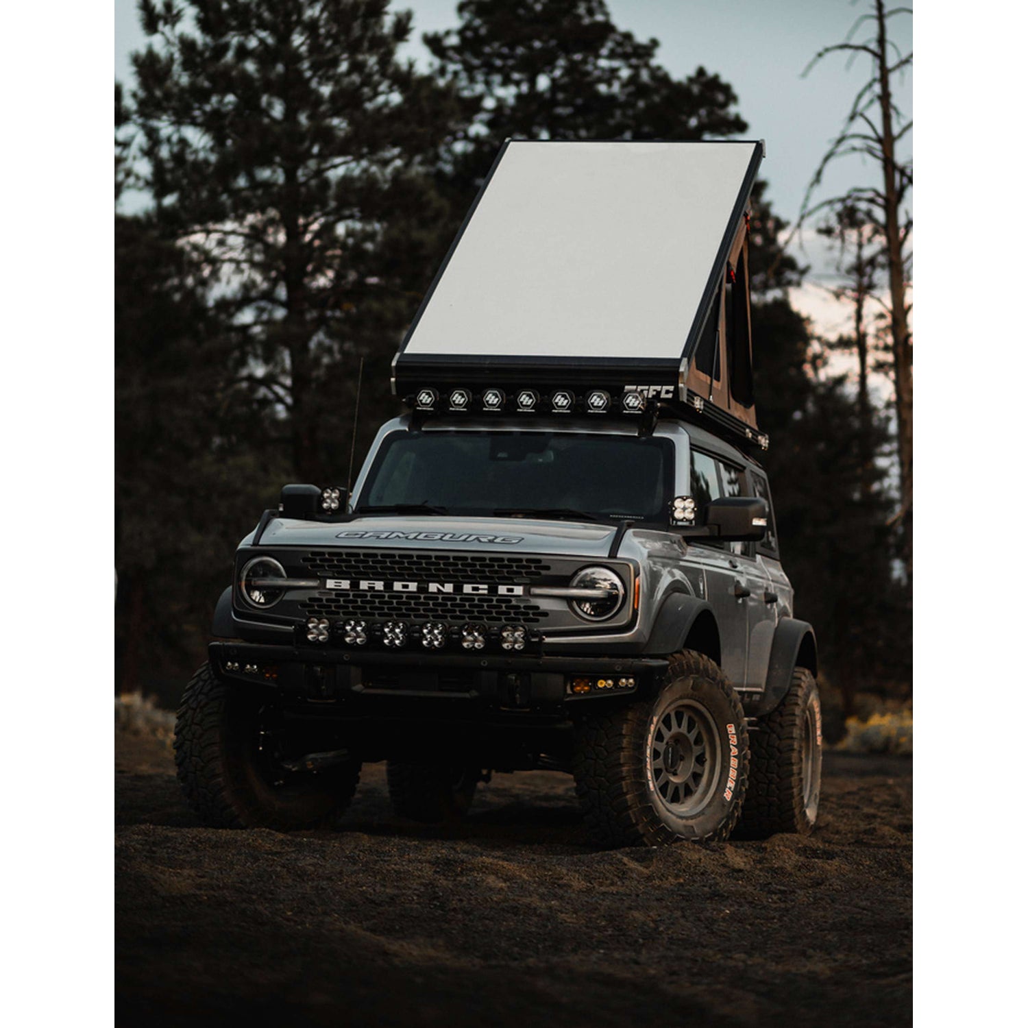KINETIK Series Rear Billet Trailing Arm Kit - Grey <br>22-25 Ford Bronco