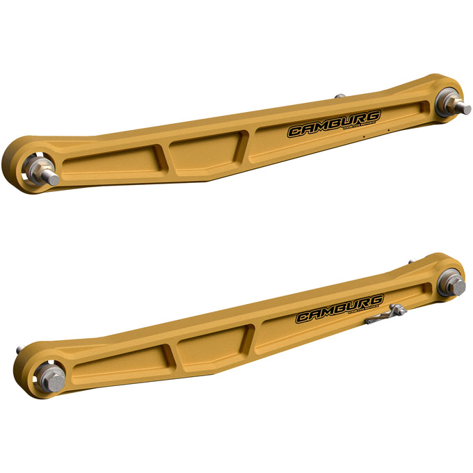 KINETIK Series Rear Billet Trailing Arm Kit (Gold) <br>24-25 Ford Ranger