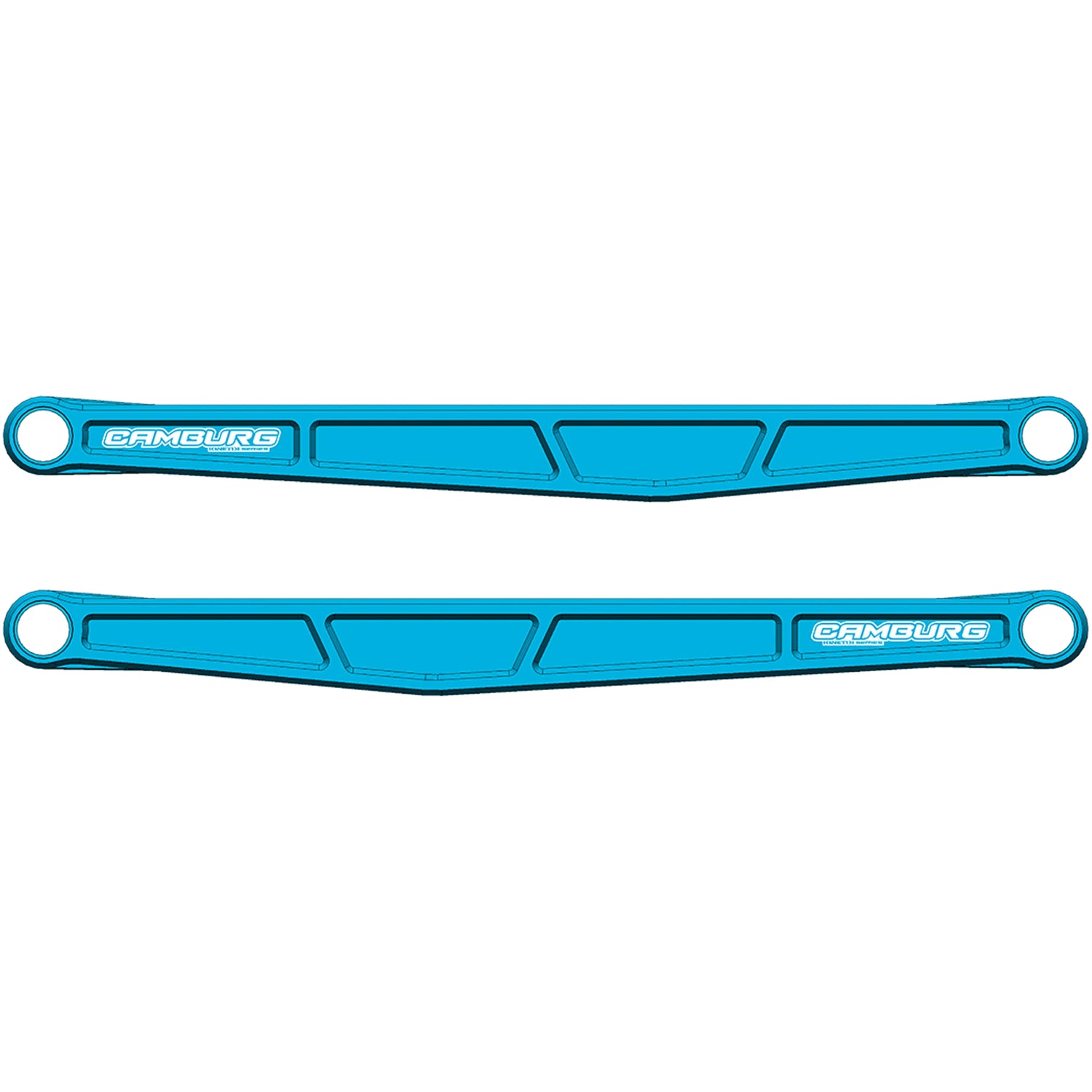 KINETIK Series Rear Billet Trailing Arm Kit - Blue <br>21-25 Ford F-150