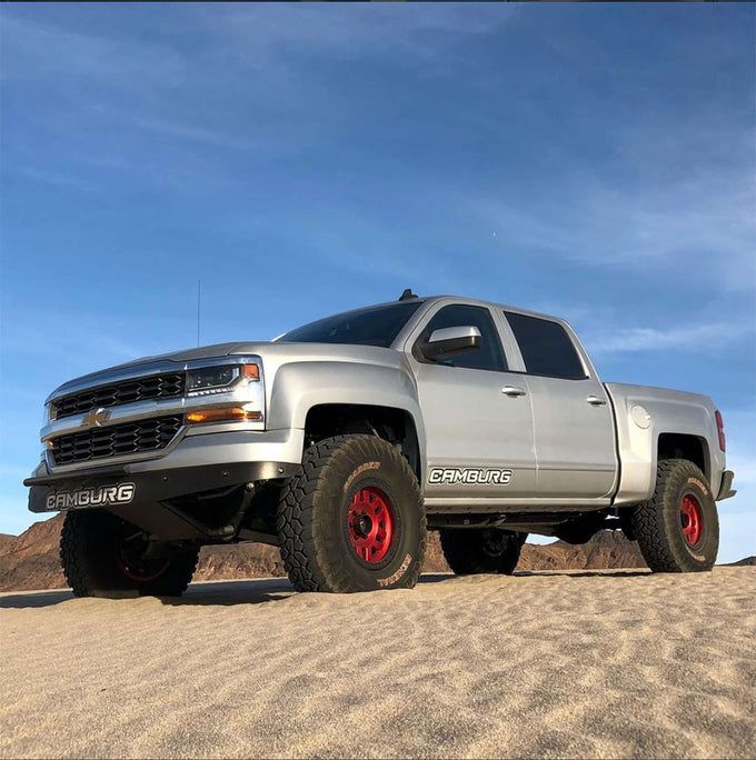 Long Travel Bypass Shock Mount <br>07-18 Chevy Silverado, GMC Sierra 1500