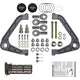 KINETIK V2 Performance Billet Uniball Upper Arms - Grey <br>19-24 Chevy Silverado, GMC Sierra 1500