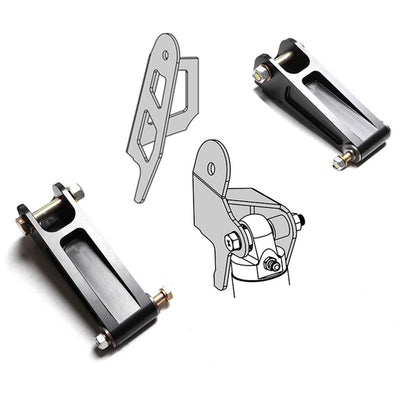 2.50 in. Front Slapper Bump Stop Mount Kit <br>03-09 Toyota 4Runner, 07-09 FJ Cruiser