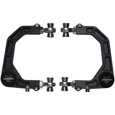 KINETIK V2 Performance Billet Uniball Upper Arms - Grey <br>05-23 Toyota Tacoma, 03-24 4Runner, 10-22 Lexus GX460