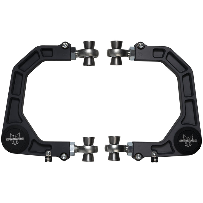 KINETIK V2 Performance Billet Uniball Upper Arms - Grey <br>05-23 Toyota Tacoma, 03-24 4Runner, 10-22 Lexus GX460
