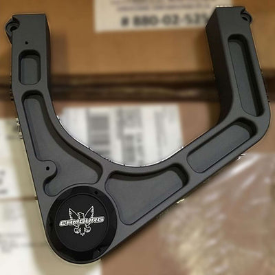 KINETIK V2 Performance Billet Uniball Upper Arms - Grey <br>07-21 Toyota Tundra, 08-22 Toyota Sequoia