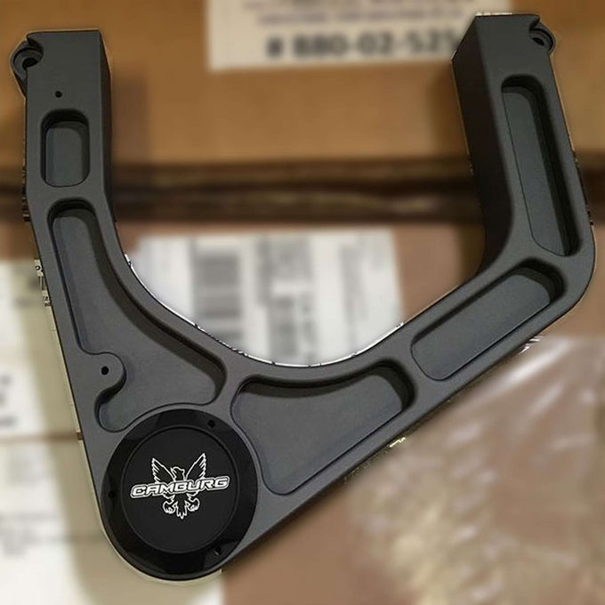 KINETIK V2 Performance Billet Uniball Upper Arms - Grey <br>07-21 Toyota Tundra, 08-22 Toyota Sequoia