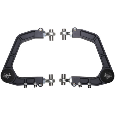 KINETIK V2 Performance Billet Uniball Upper Arms - Grey <br>07-21 Toyota Tundra, 08-22 Toyota Sequoia