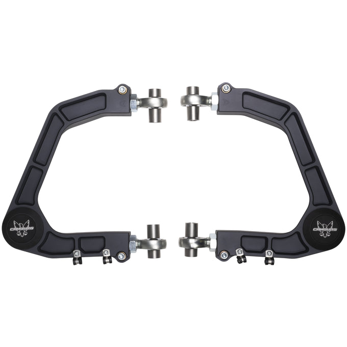 KINETIK V2 Performance Billet Uniball Upper Arms - Grey <br>07-21 Toyota Tundra, 08-22 Toyota Sequoia