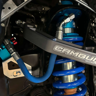 KINETIK V2 Performance Billet Uniball Upper Arms - Grey <br>22-25 Toyota Tundra, 23-25 Sequoia
