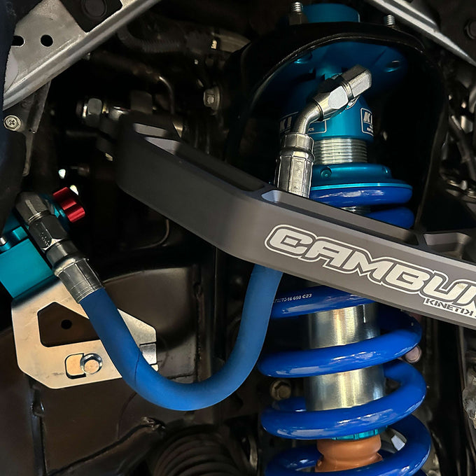 KINETIK V2 Performance Billet Uniball Upper Arms - Grey <br>22-25 Toyota Tundra, 23-25 Sequoia