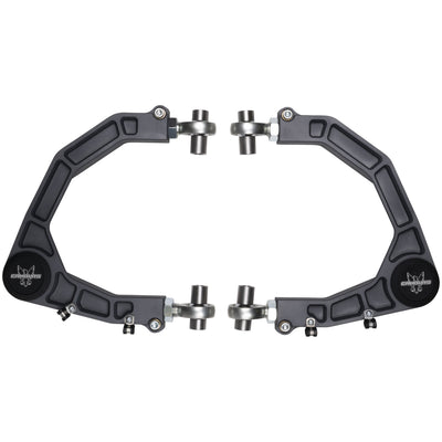 KINETIK V2 Performance Billet Uniball Upper Arms - Grey <br>22-25 Toyota Tundra, 23-25 Sequoia