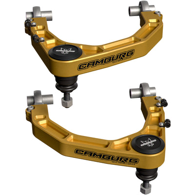 KINETIK Performance Billet Upper Arms (Gold) <br>22-25 Toyota Tundra