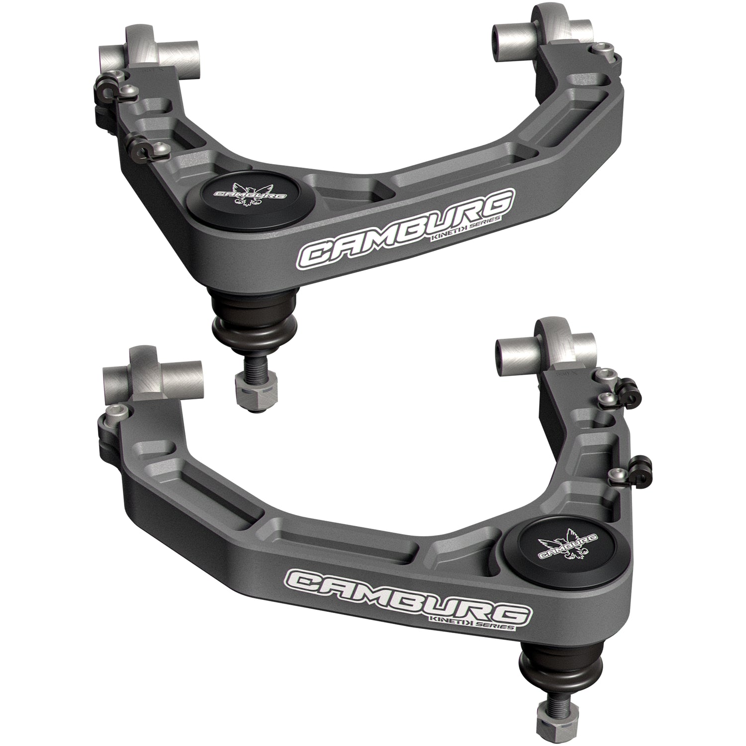 KINETIK Performance Billet Upper Arms (Gray) <br>22-25 Toyota Tundra