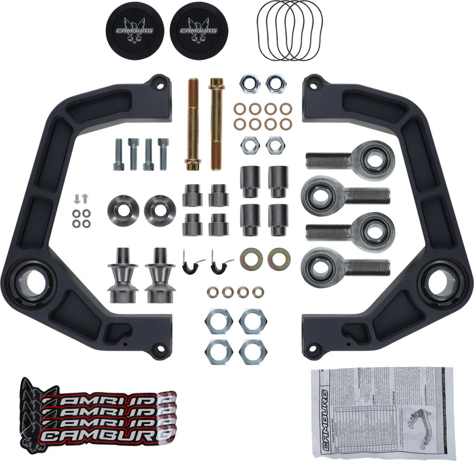 KINETIK V2 Performance Billet Uniball Upper Arms <br>08-11,13-21 Toyota Land Cruiser