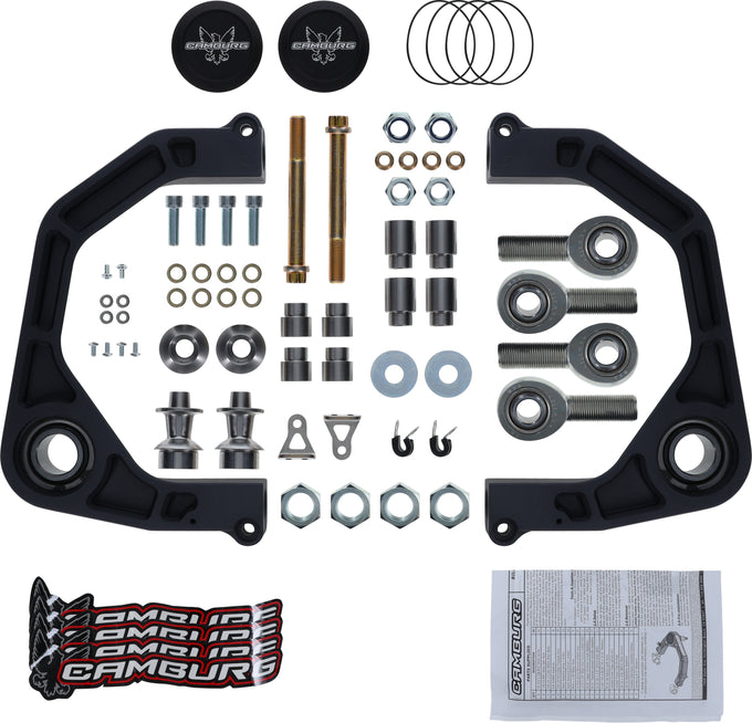 KINETIK V2 Performance Billet Uniball Upper Arms <br>24-25 Toyota Tacoma Land Cruiser, 2025 4Runner