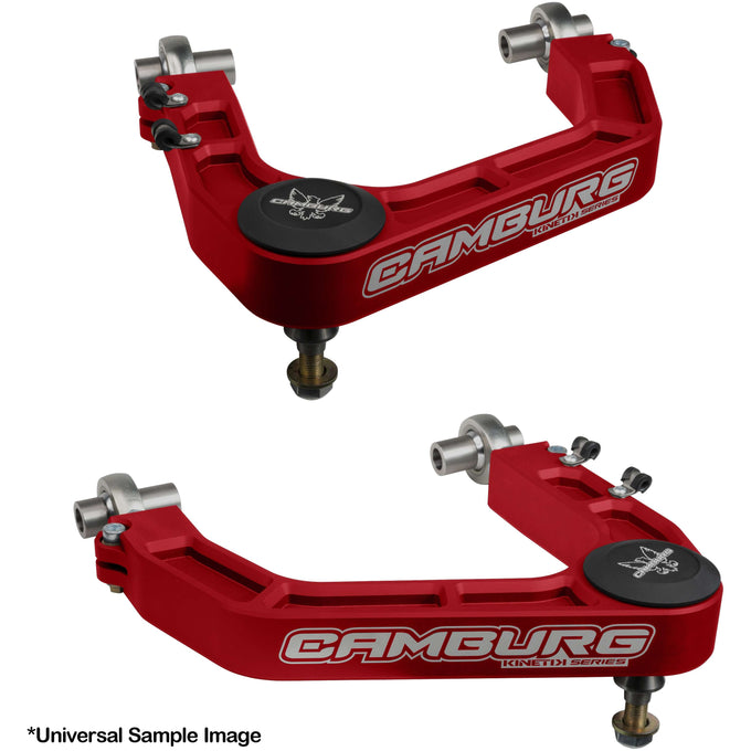 KINETIK V2 Performance Billet Uniball Upper Arms (RED) <br>24-25 Toyota Tacoma Land Cruiser, 2025 4Runner