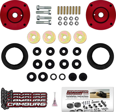 1.50 in. Front Spring Preload Kit (Red) <br>22-25 Toyota Tundra