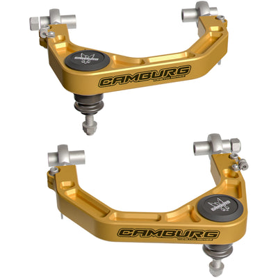 KINETIK Performance Billet X-Joint XL Upper Arms (Gold) <br>24-25 Toyota Tacoma Land Cruiser, 2025 4Runner