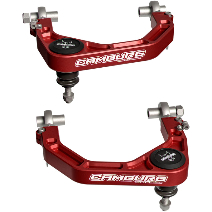 KINETIK Performance Billet X-Joint XL Upper Arms (Red) <br>24-25 Toyota Tacoma Land Cruiser, 2025 4Runner