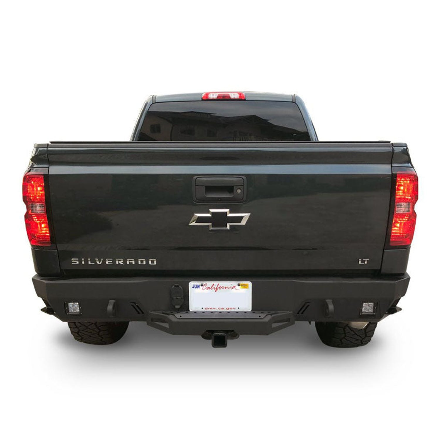 Octane Rear Bumper- With Parking Sensors<br>15-19 Chevy Silverado 2500 3500 HD