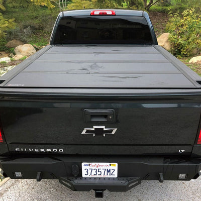 Octane Rear Bumper- With Parking Sensors<br>15-19 Chevy Silverado 2500 3500 HD