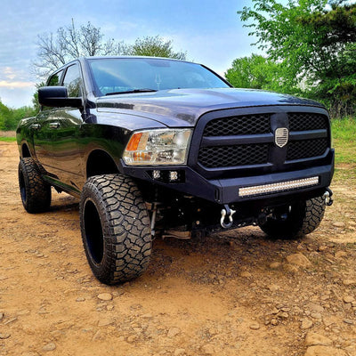 Octane Series Front Bumper- No Parking Sensors<br>11-18 Ram 1500