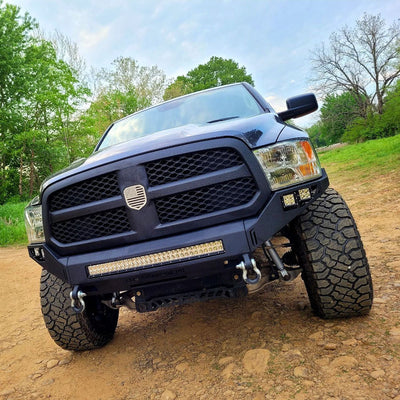 Octane Series Front Bumper- No Parking Sensors<br>11-18 Ram 1500