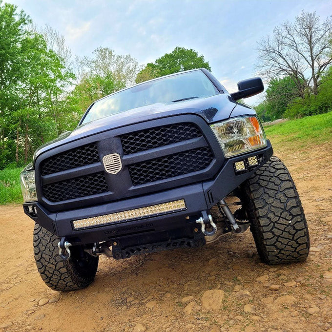 Octane Series Front Bumper- With Parking Sensors<br>11-18 Ram 1500