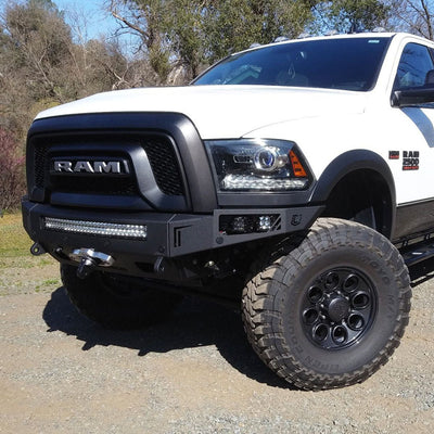 Octane Series Front Bumper- With Parking Sensors<br>11-18 Ram 2500