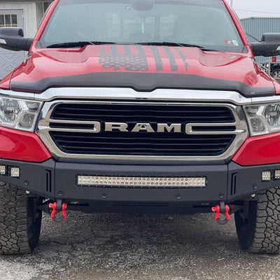 Octane Series Front Bumper- With Parking Sensors<br>19-21 Ram 1500
