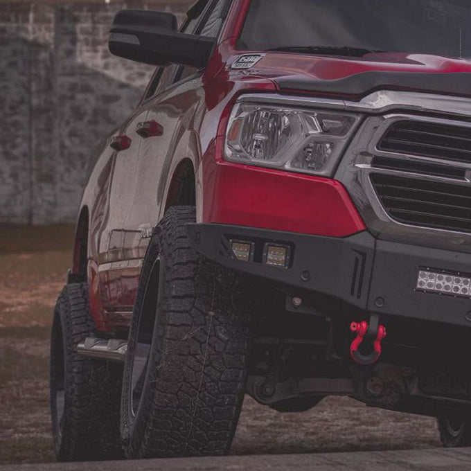 Octane Series Front Bumper- With Parking Sensors<br>19-21 Ram 1500