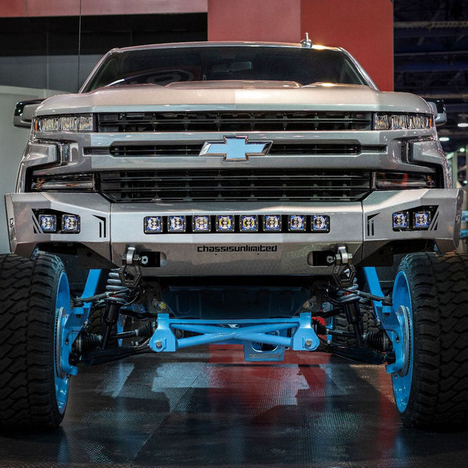 Octane Front Bumper- No Parking Sensors<br>19-25 Chevy Silverado 1500