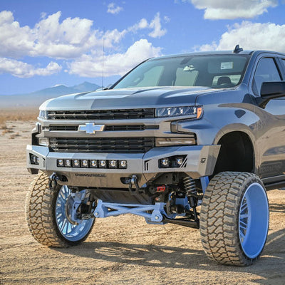 Octane Front Bumper- With Parking Sensors<br>19-25 Chevy Silverado 1500