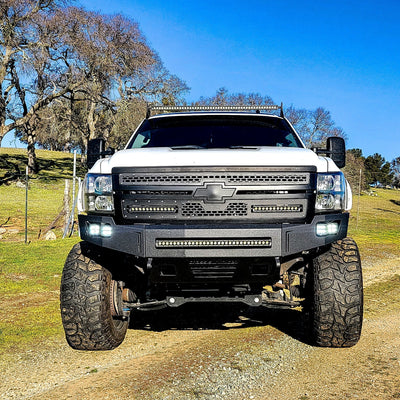 Octane Front Bumper<br>08-10 Chevy Silverado 2500 3500 HD